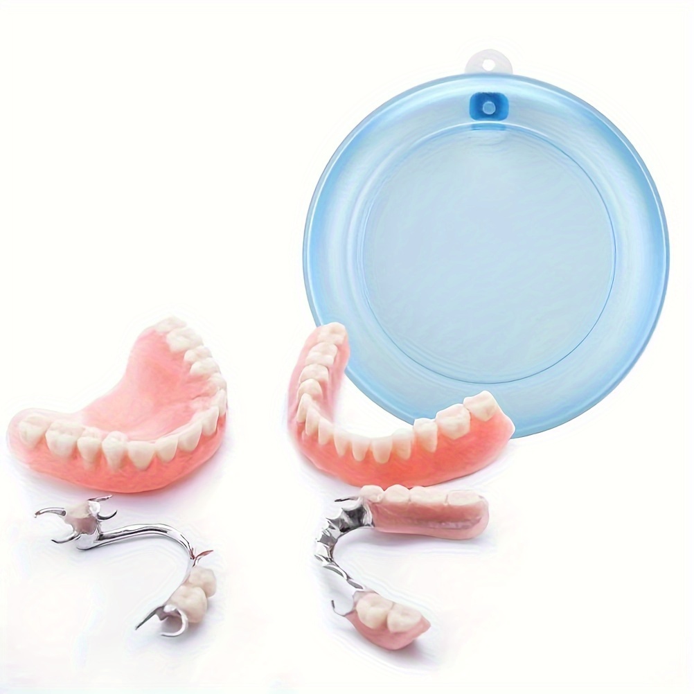 1 Custodia Ritenzione Dentale Contenitore Protesi Scatola - Temu