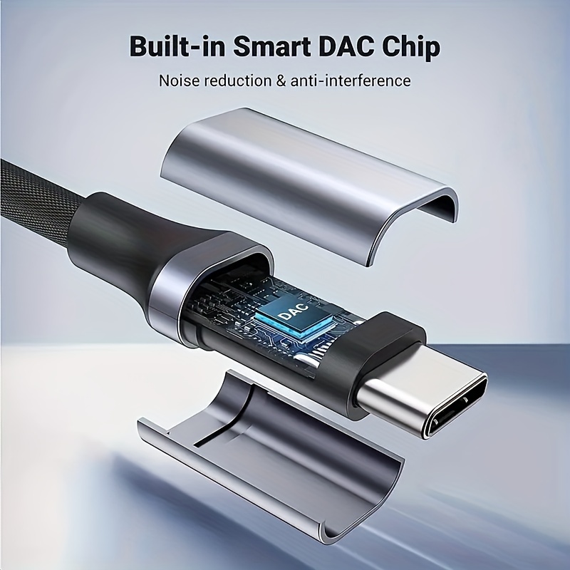 UGREEN Adaptador USB C a Jack 3.5mm DAC Chip, Adaptador