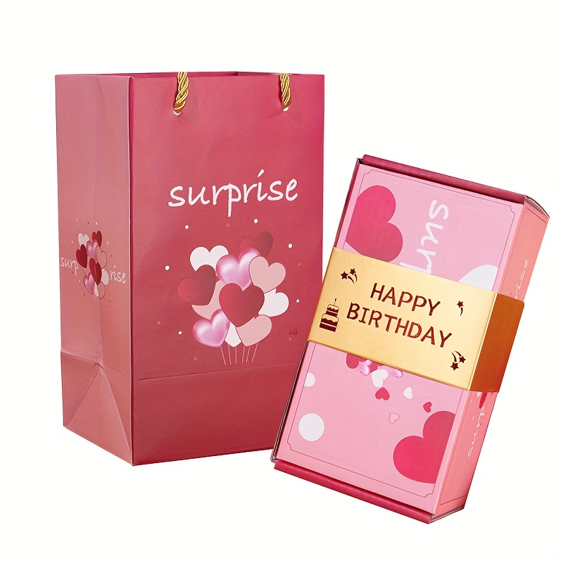 Popular Gift Choice Pop Surprise Box Perfect Birthday - Temu