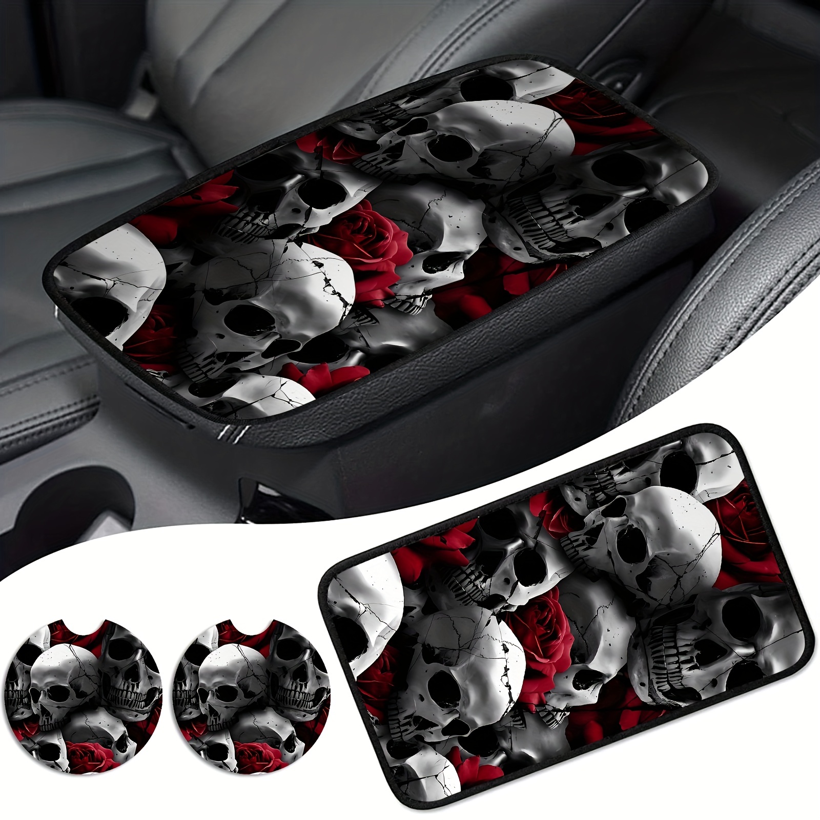 Halloween Pumpkin Print Car Seat Covers, Universal Fit Car Seat Covers For Front  Seats Only, Automotive Bucket Seat Cushion Pad - Temu