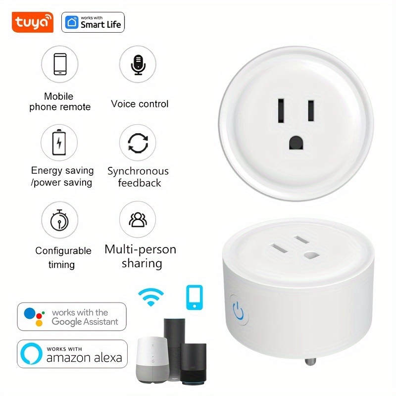 Wifi Smart Plug, For Home Automation, Tuya Mini Smart Plug Us