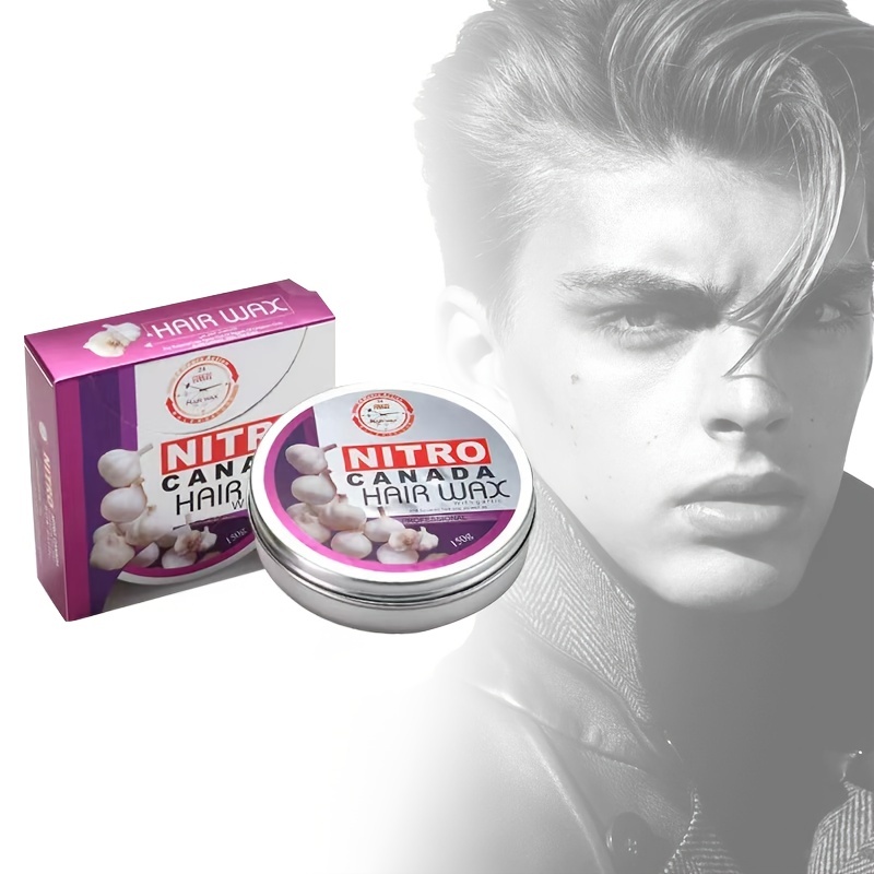 Solid Matte Styling Wax For Men Strong Hold Hair Wax Mud