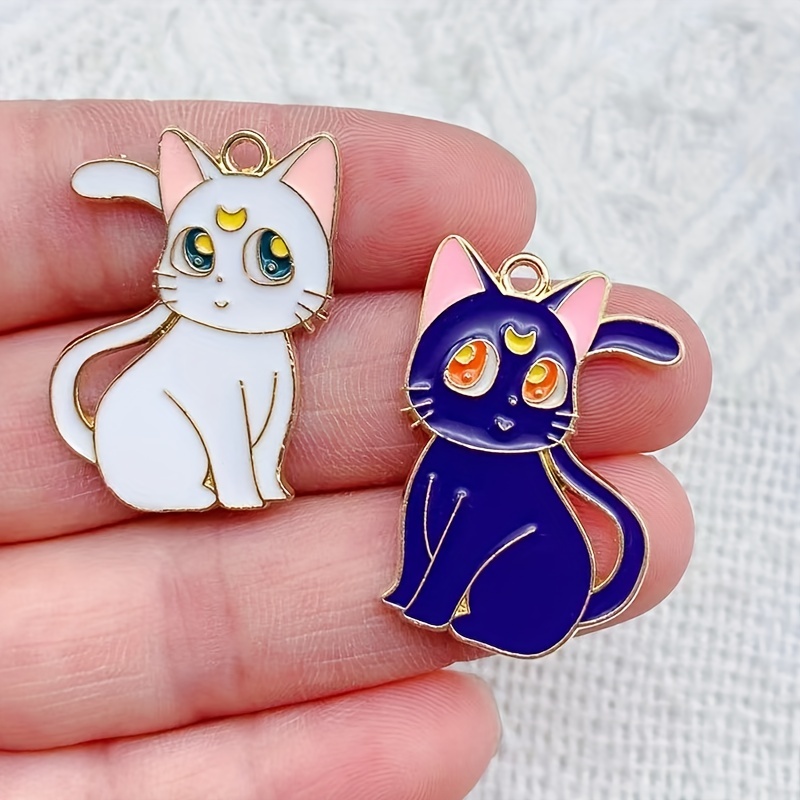 Kawaii Cat Charms 20 Pack For DIY Cute Jewelry Making And Fashion  Accessories From Ornaments_store, $5.45