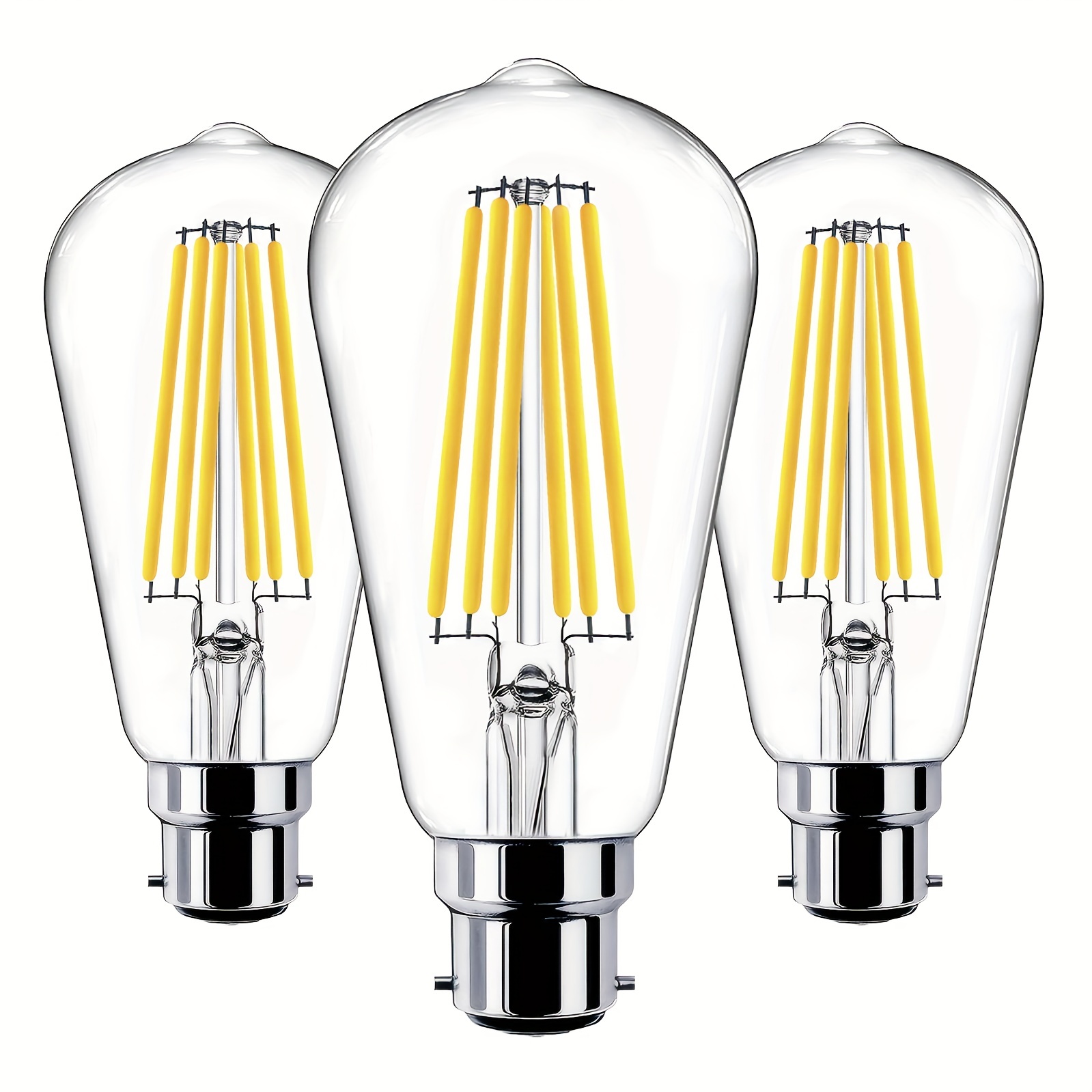 Ampoule LED, Lumière Chaude 6PCS Ampoule à Intensité Variable Pour La  Maison Pour La Chambre à Coucher Pour La Salle à Manger Pour Le Salon 