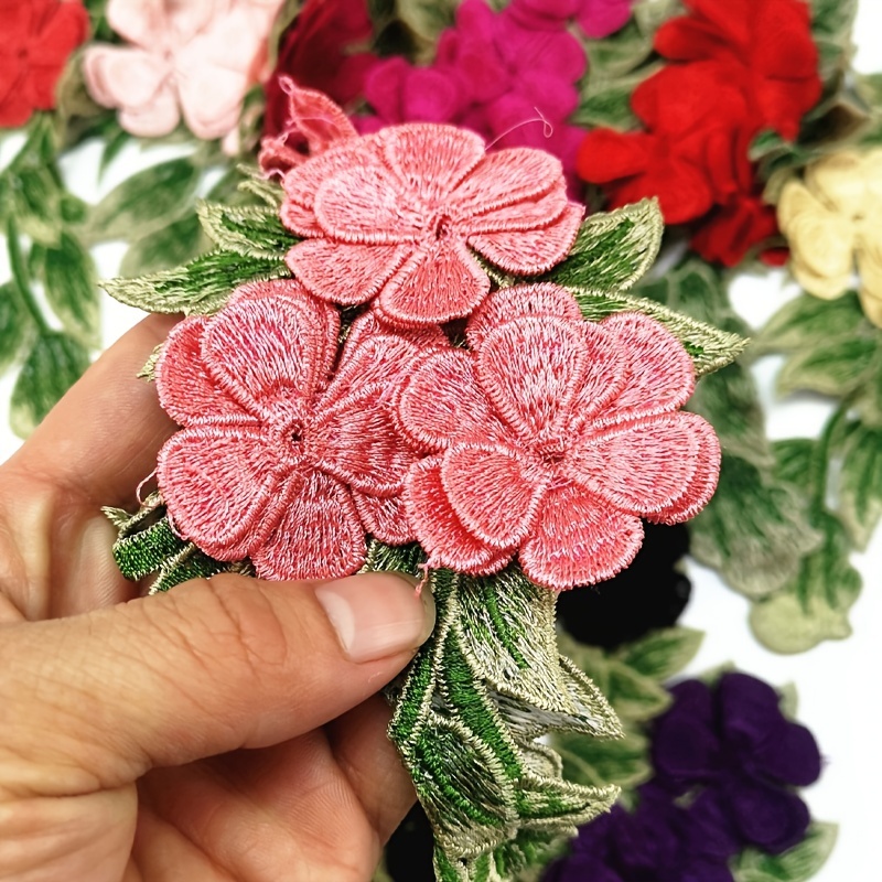 Embroidery Stickers Embroidery Clothing Accessories Patches Cloth Stickers  Lace*