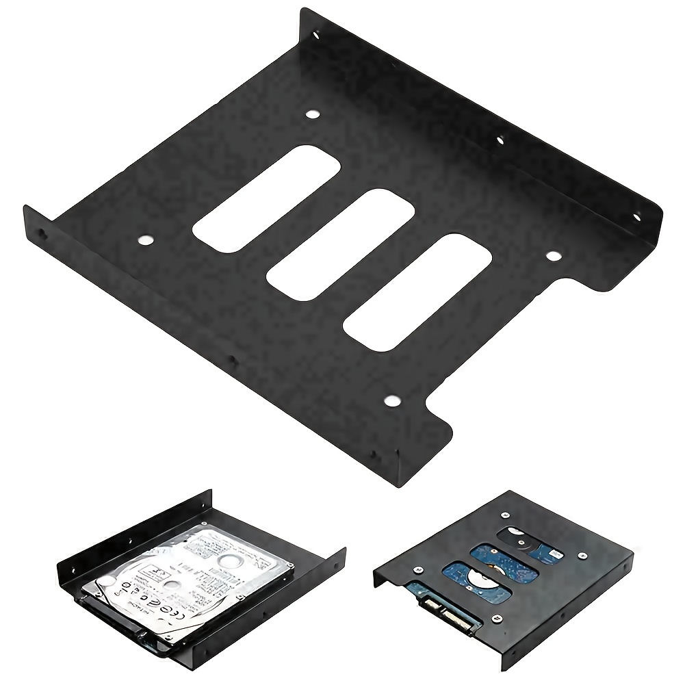 deleyCON Cadre de Montage pour Disques Durs 2,5 Adaptateur SSD