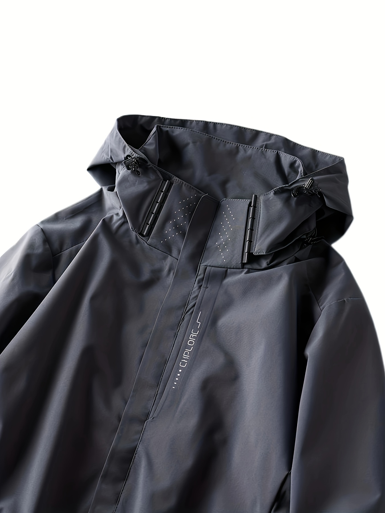 Waterproof Rain Jacket Mens Waterproof Rainwear (Jacket and Rain Pants Set)  Fishing Rainsuit Windproof Hooded Raincoat for Outdoors Running Walking  -L/XL/XXL/3XL/4XL/5XL (Color : Navy, Size : 5XL) : : Fashion