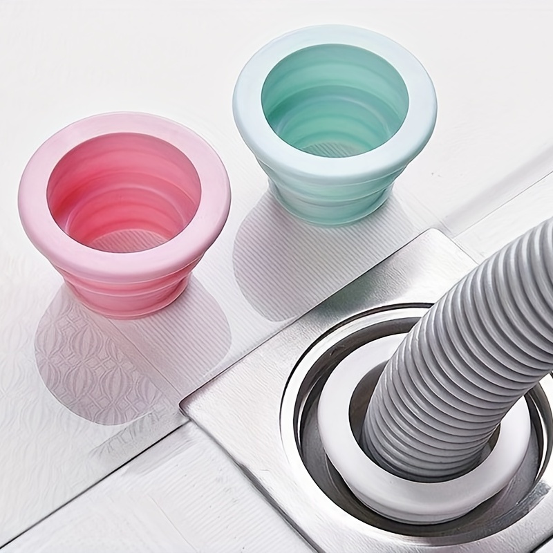 Zonfer Abflussrohr Schlauchdichtung Deodorant Silikon Stecker  Verschlussstopfen Kanaldichtring Waschmaschine 1pc Für  Badezimmer-küche-Werkzeuge (gelegentliche Farbe) : : Küche,  Haushalt & Wohnen