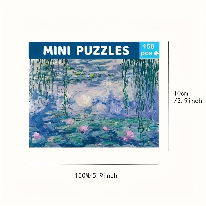 150pcs Famous Paintings Artwork Family Game
