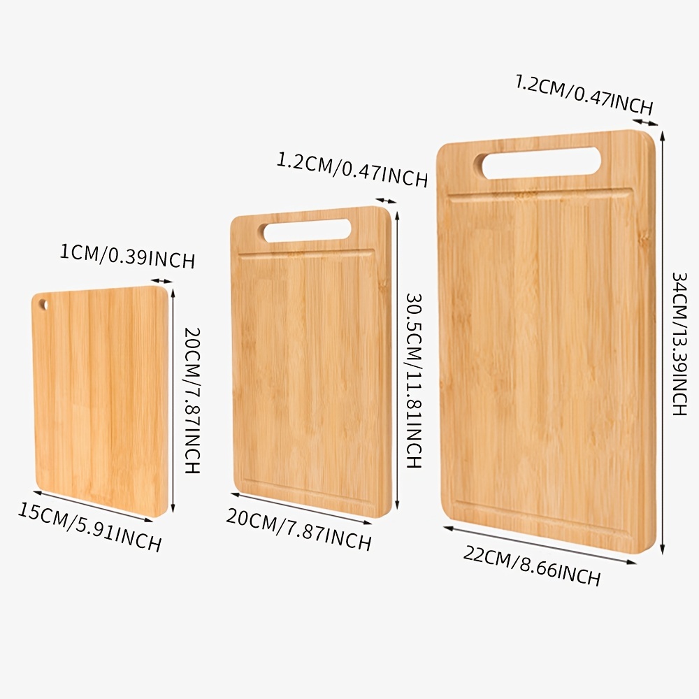 Bamboo cutting board set — Meals and Memories in the Kitchen