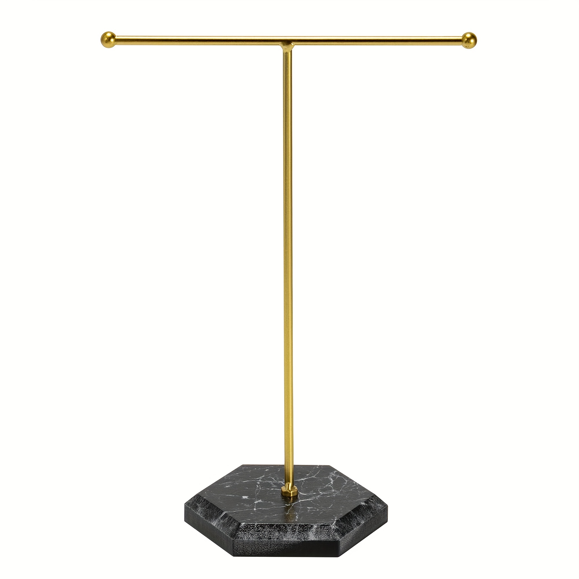 Dropship 3 Tier Gold Metal Tabletop Jewelry Display Tree Stand Organizer  Holder Rack Hanger Tower For Bracelet Necklace Accessories With Ring Tray  to Sell Online at a Lower Price