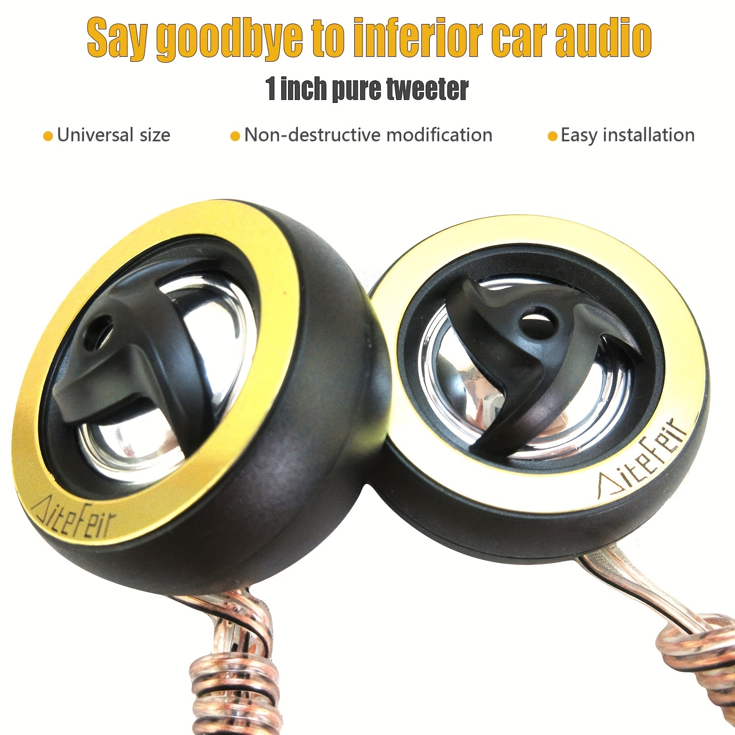 High Efficiency Mini Dome Tweeter Speaker Base 12v - Temu