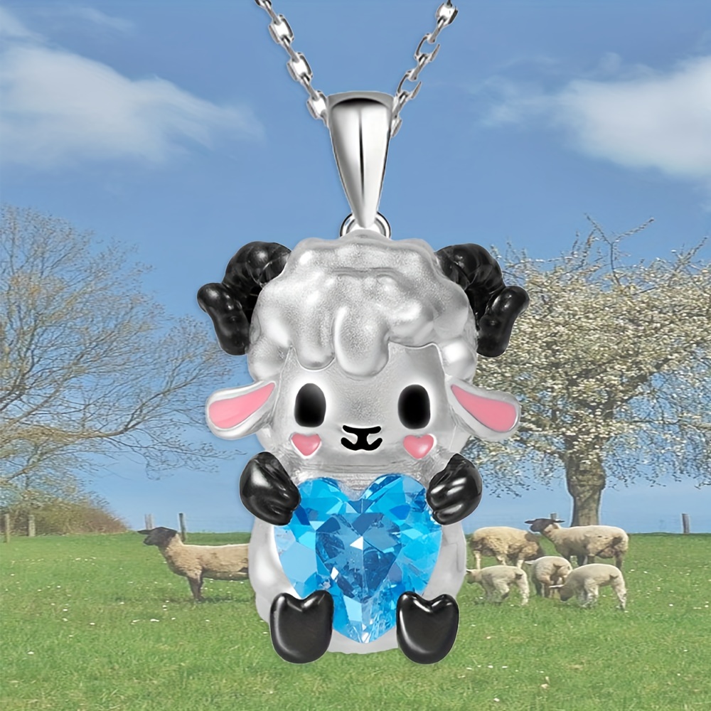 Sheep necklace clearance