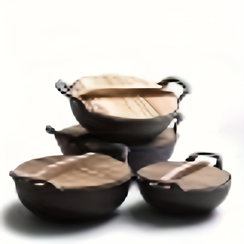 Ceramic Wok With Lid Non Stick Clay Wok With Steamer Basket Clay