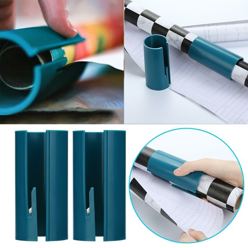Wrapping Paper Cutter With Removable Handle, Portable Christmas Wrapping  Paper Cutting Tool Birthday & Christmas Gift Wrapping Paper Roll Cutter