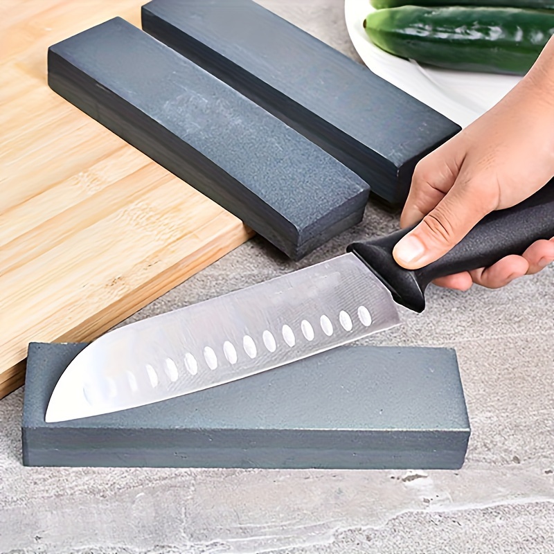 2-sided Knife Sharpening Stone Kit With Non-slip Bamboo Base And Leveling  Stone - Wet Stone Kitchen Knife Sharpener For Professional And Home Use -  Temu United Arab Emirates