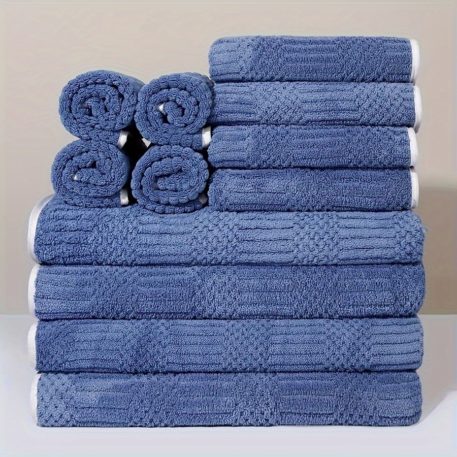 Microfiber Bath Towel Set Lightweight Quick Drying - Temu