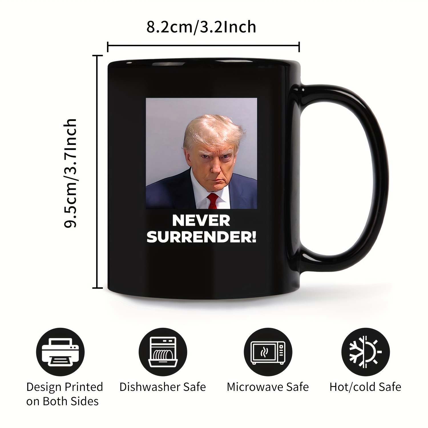 Trump Mug, Funny Donald Trump Ceramic Coffee Mug