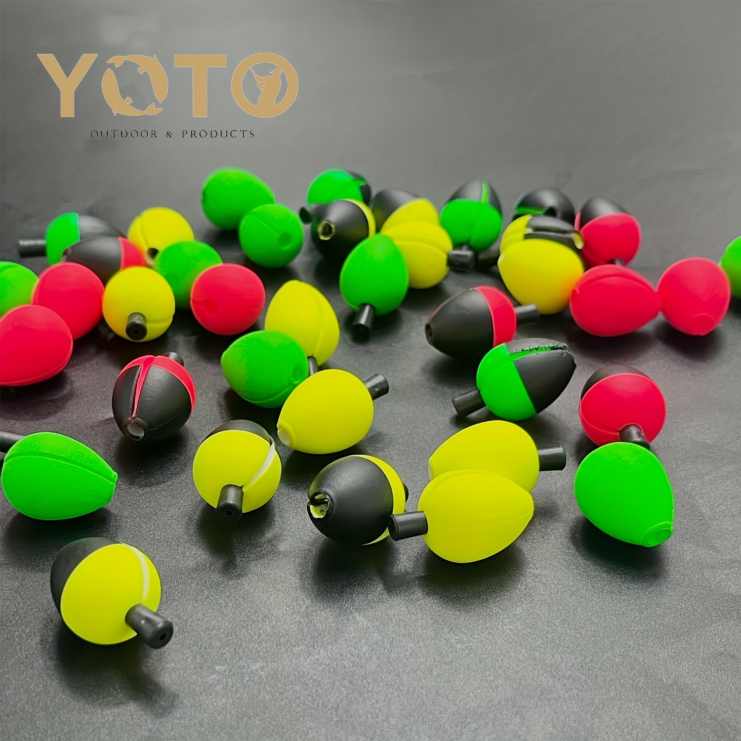 Fishing Floats 5/10PCS/Lot Fishing Floats Tackle 7 Styles Size Mix Color  Fishing Buoy Fishing Float Set Fishing Tackle Tools (Color : 5 Pieces 3
