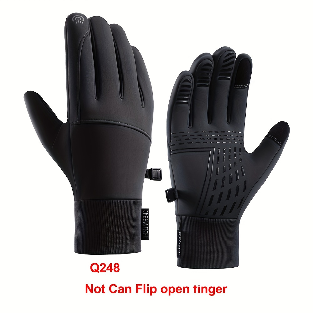Winter Cold proof Touch Screen Gloves Men's Windproof - Temu Canada