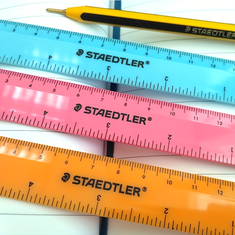 Color Gradient Transparent High Quality Acrylic Ruler Ruler - Temu