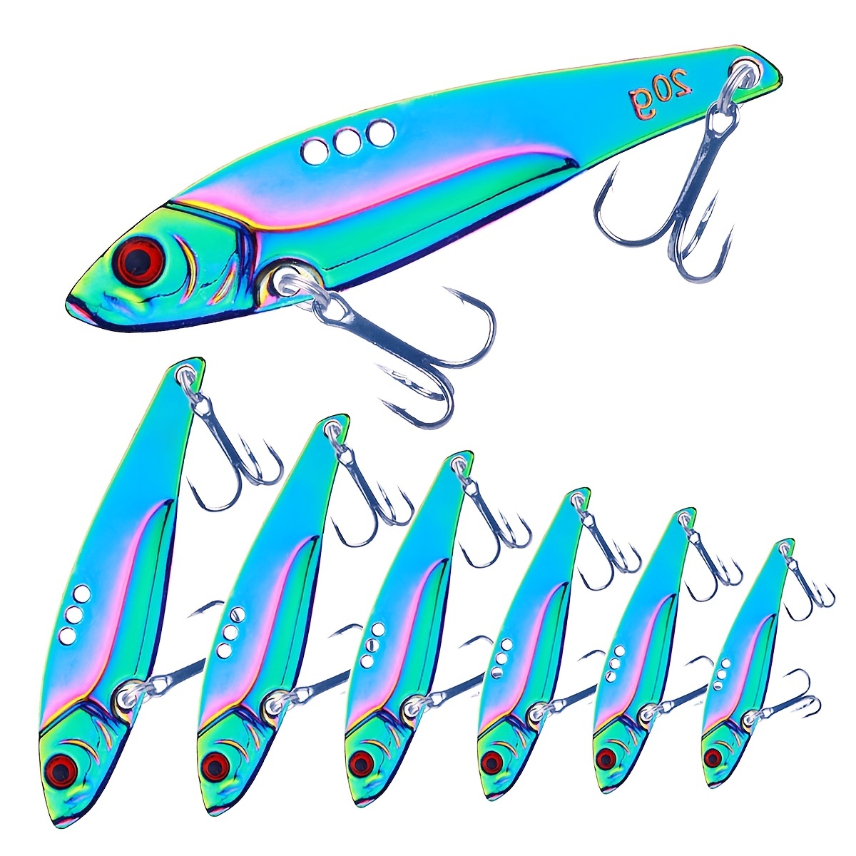 Chatterbait Fishing Lure For Bass Spinner Bait Bass Jig With Wobbling  Action Perfect Tackle For Catching Big Fish Available In 4 Sizes 14g 16g  19g 21g - Sports & Outdoors - Temu United Kingdom