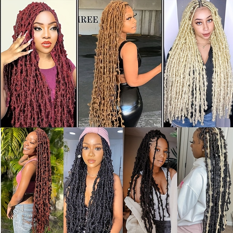 Butterfly Box Braids Crochet Hair Prelooped Crochet Hair - Temu Canada