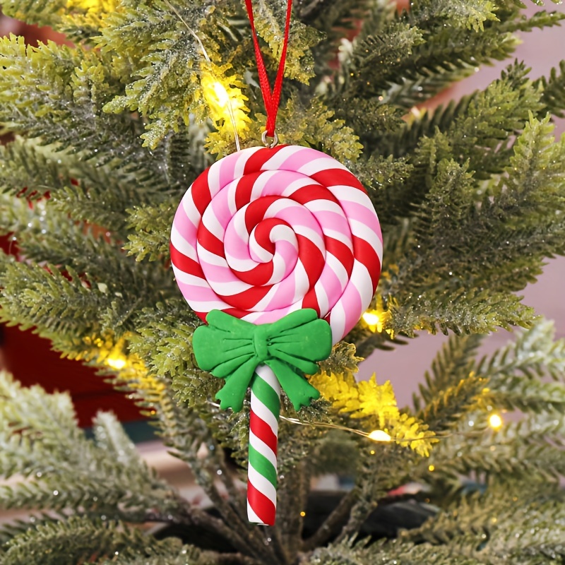 Christmas Tree Hanging Ornament Christmas Soft Clay Candy - Temu