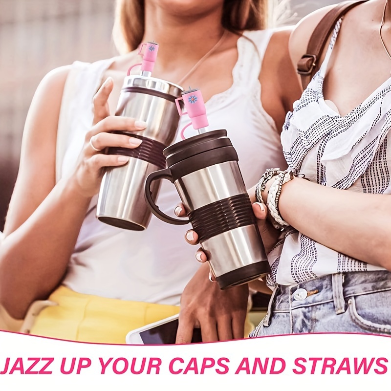 Reusable Dustproof Silicone Straw Cover Simple Cup Shaped - Temu