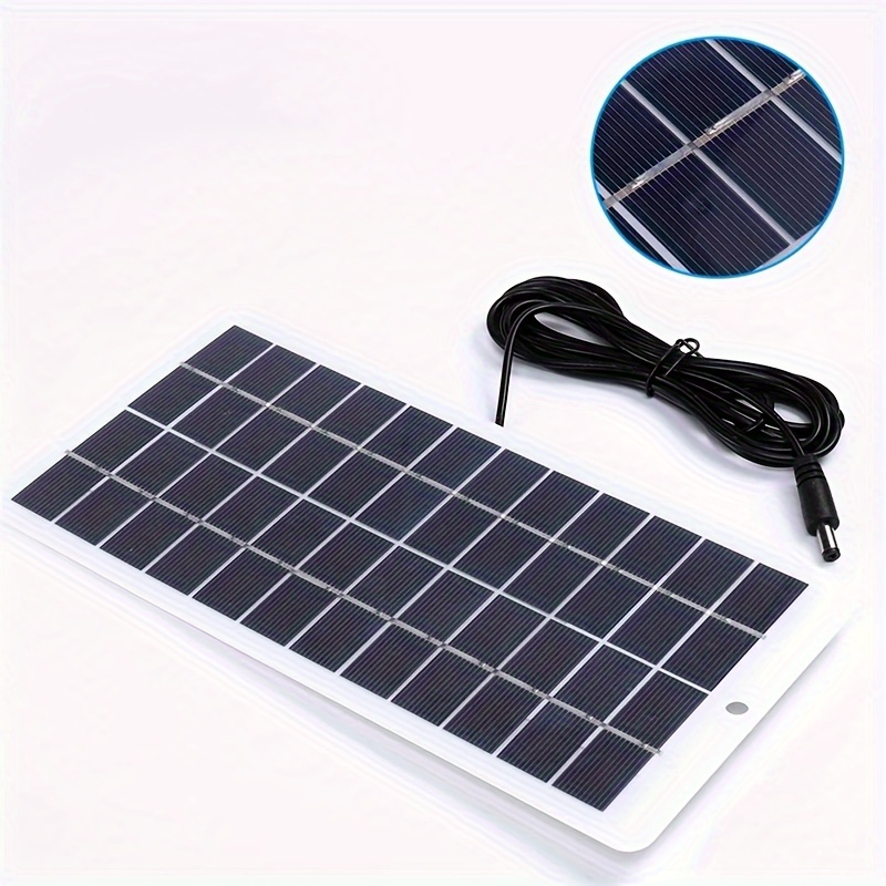 Cargador Batería Solar 12v Panel Solar Flexible Controlador - Temu Chile