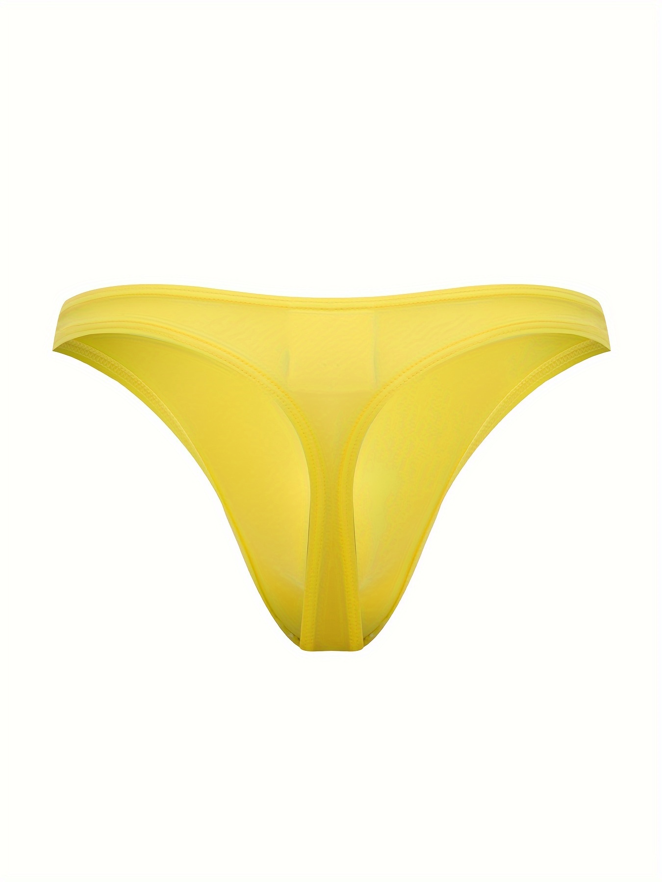 Men's Ice Silk Cool Lightweight Thongs Underwear Breathable - Temu