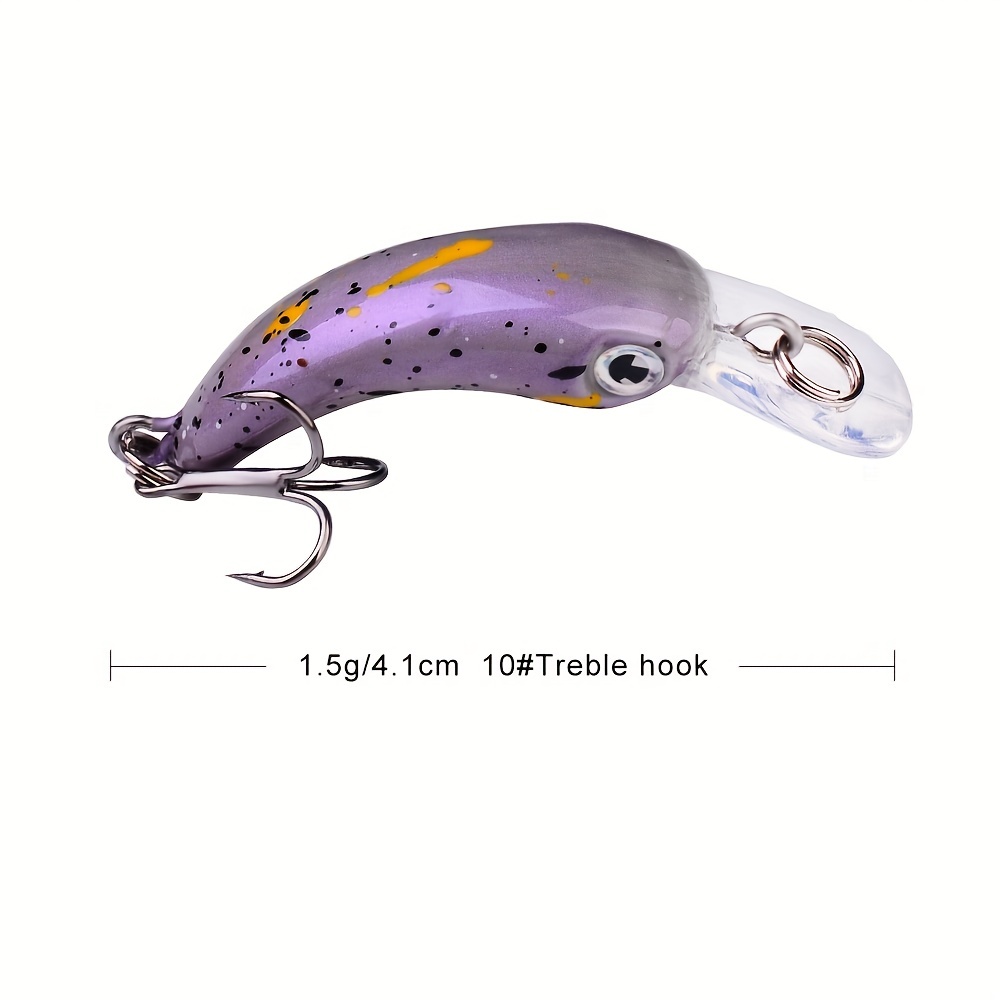 Sinking Mini Minnow Fishing Lure Artificial Hard Bait Trout - Temu