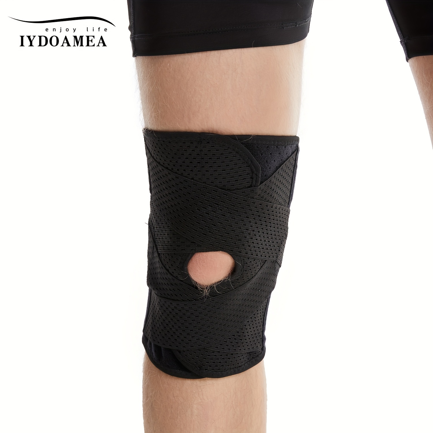 Rodillera con estabilizadores laterales para menisco, desgarro, dolor de  rodilla, ACL, MCL, recuperación de lesiones, rodillera ajustable para  hombres y mujeres TUNC Sencillez
