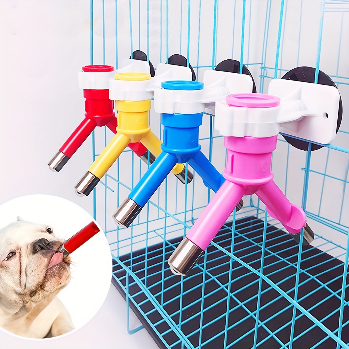 Pet Automatic Feeder Pet Water Dispenser Hanging Gravity Dog - Temu