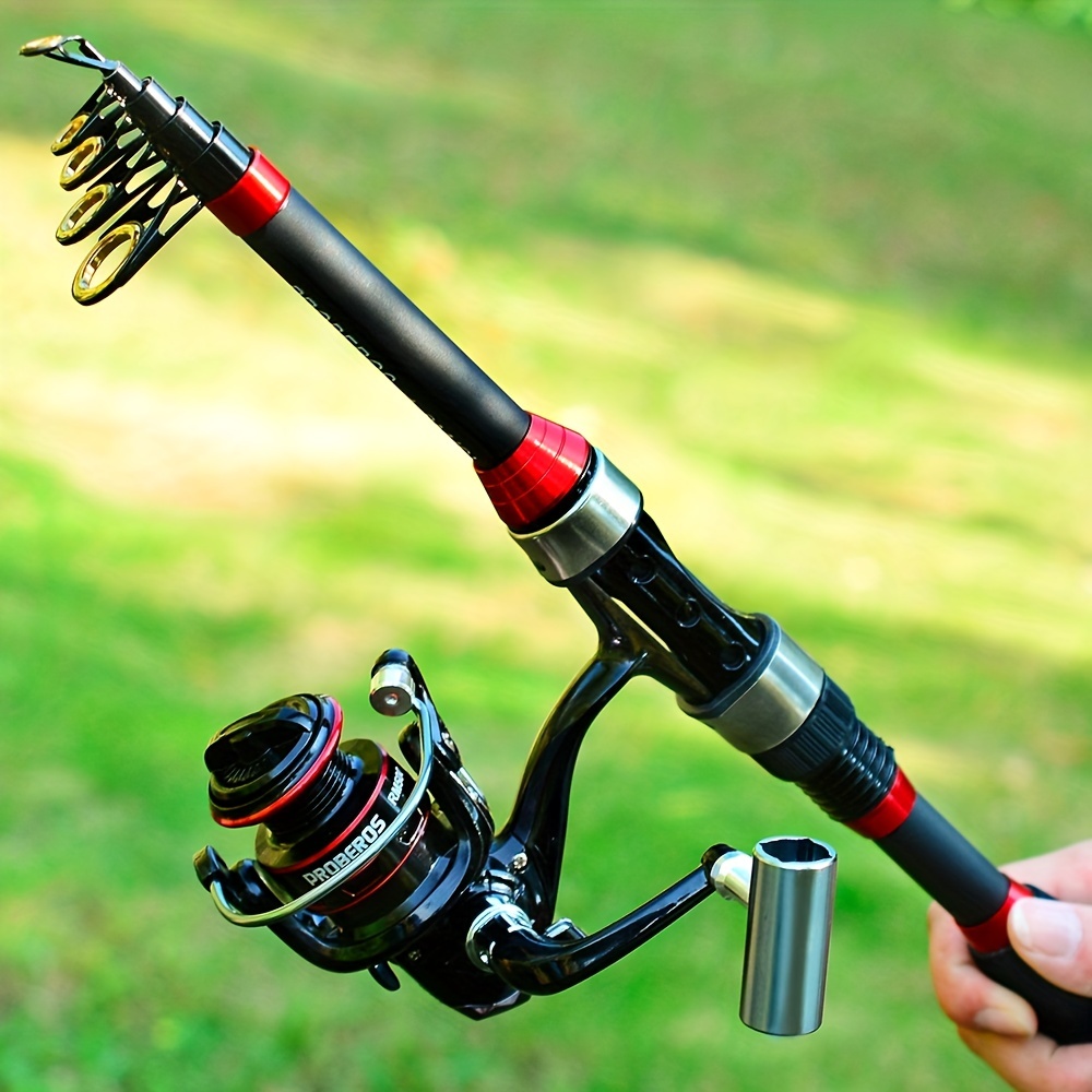 Buy Fishing Rod Combos Telescopic Fishing Pole Ultra-light Hard