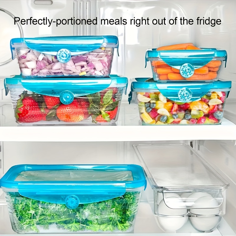 6pcs Kitchen Fridge Storage Containers, Freezer Safe Fresh-keeping