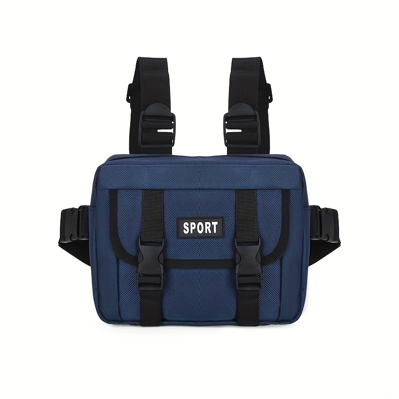 Men's Lightweight Outdoor Chest Bag for Workouts Running Climb
