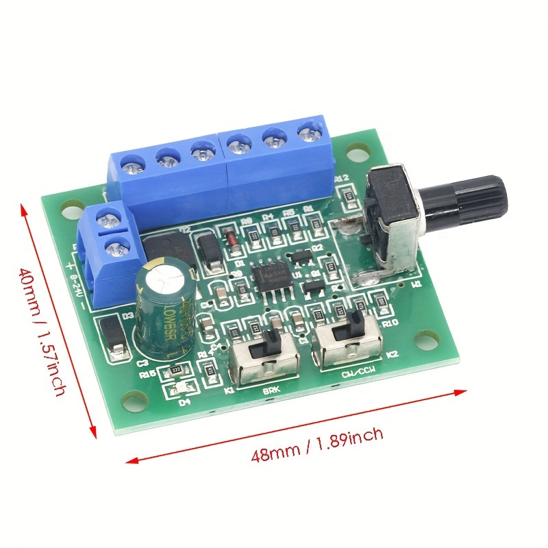 brushless motor pwm speed control board with driver dc 8 24v brushless dc motor speed controller details 0