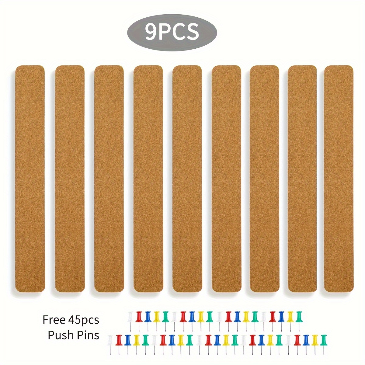 Self adhesive Cork Strips Long Cork Boards Cork Felt - Temu