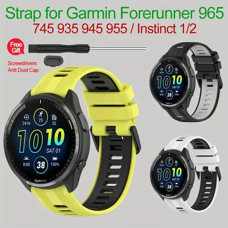Smartwatch Garmin Forerunner 965 Amarillo - Style Store