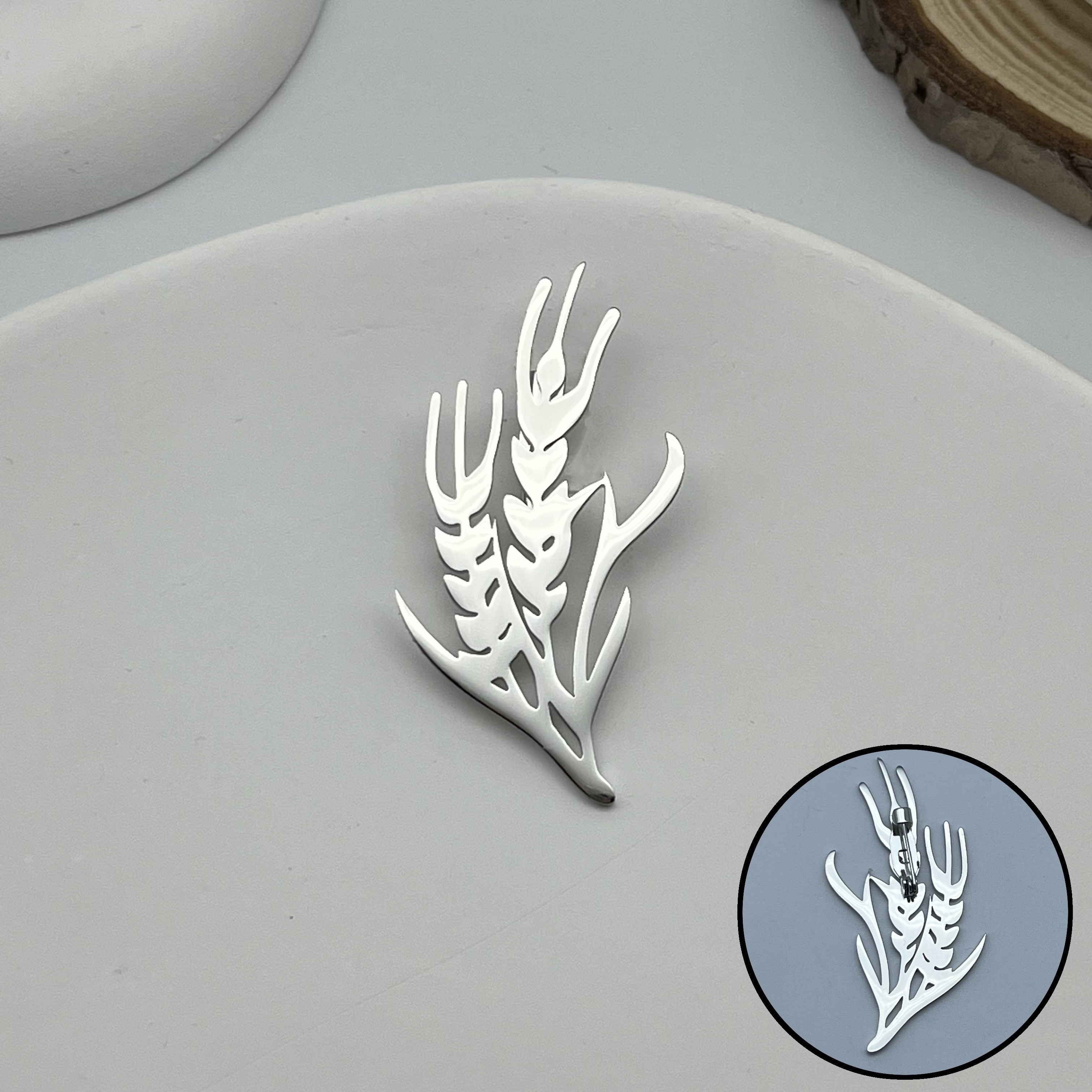 Broche Fashion, Insigne De Tête De Loup Europe Rétro, Broche épingle De Revers Hommes Femmes Chemise Accessoire En Argent Très Pratique Et Populaire Durable Et Pratique Conception Habile