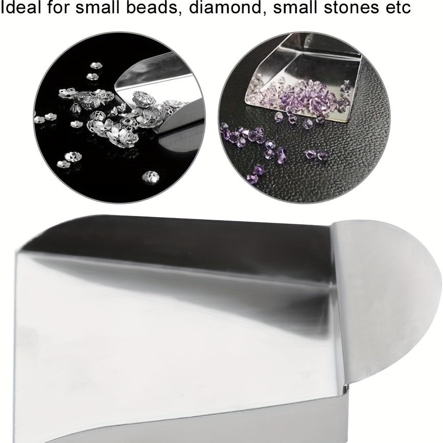 Stainless Steel Small Shovel Jewelry Playing Loose Beads - Temu
