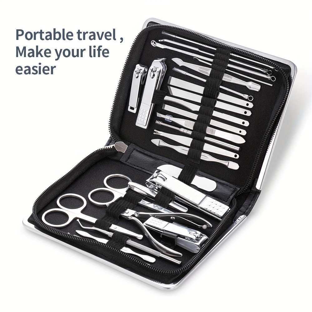  Airplane Travel Kit, Travel Nail Kit,Anti Splash Nail