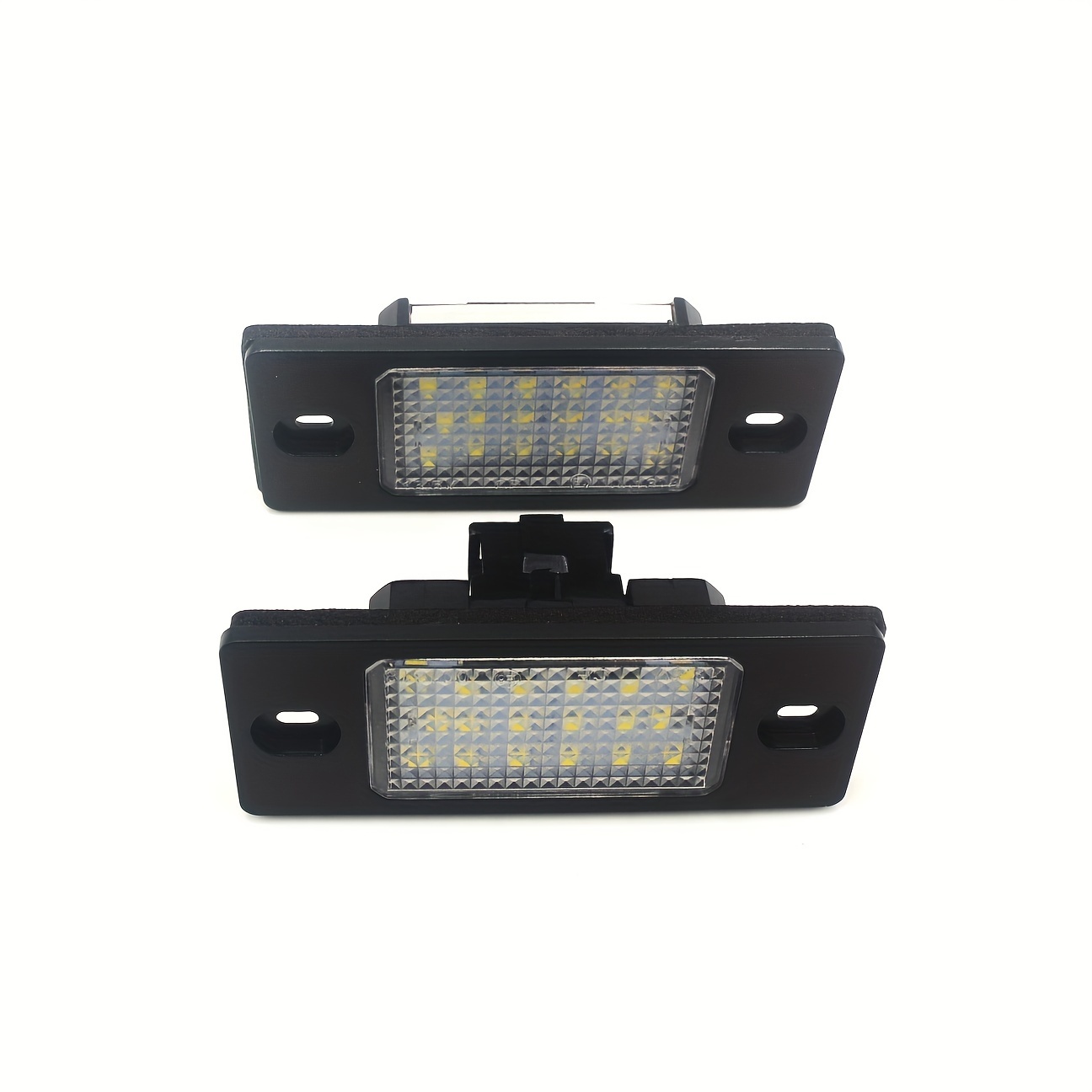 2pcs Car LED License Plate Light White Light Compatible For License Plate  Auto Accessories Without Battery