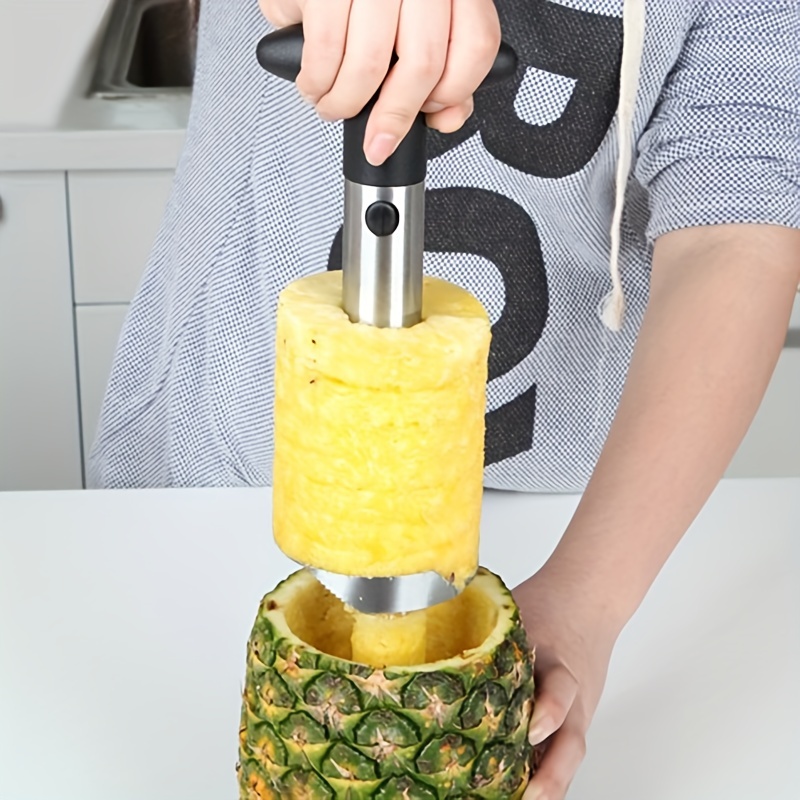 Ananas schäler Edelstahl ananasmesser Kernentferner - Temu Austria