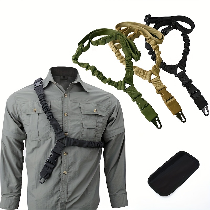 Outdoor Single-point Tactical Gun Rope Diagonal Tactical Sling , Ideal choice for Gifts