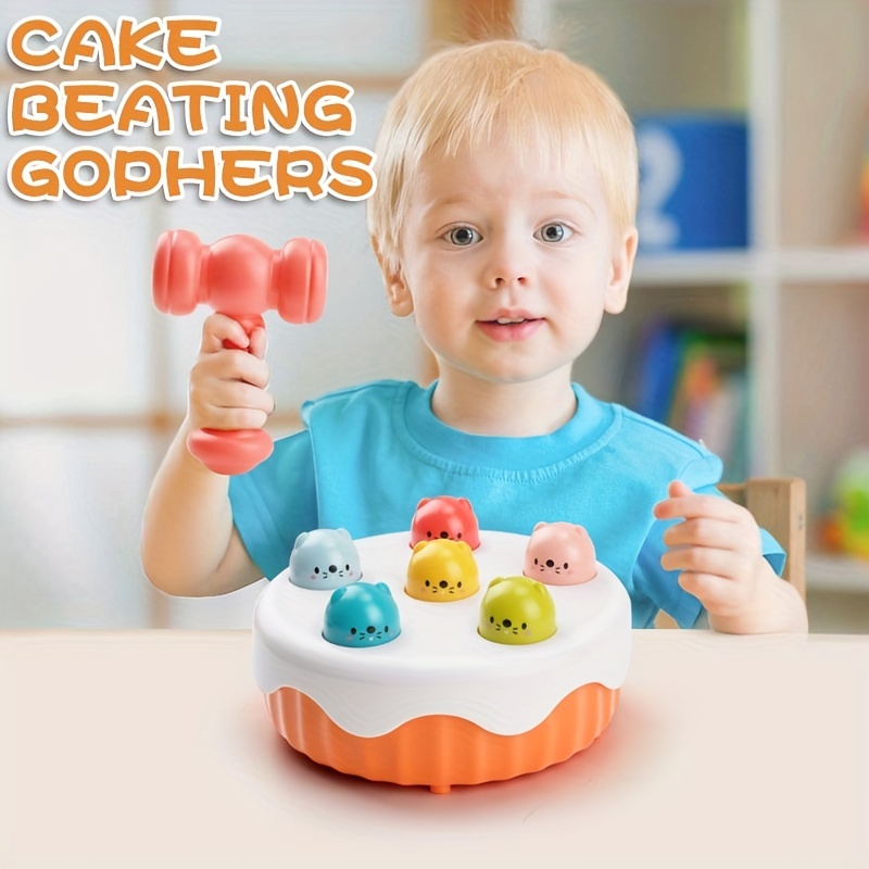 Interactive Whack A Frog Mole Game Perfect Fine Motor Skill Toy For 2