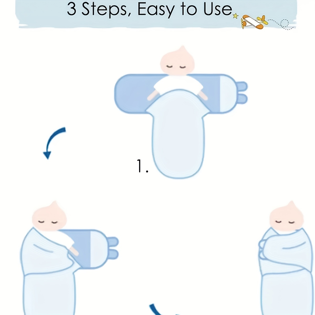 Newborn Silkworm Sleeping Bag and Swaddle Blanket Set