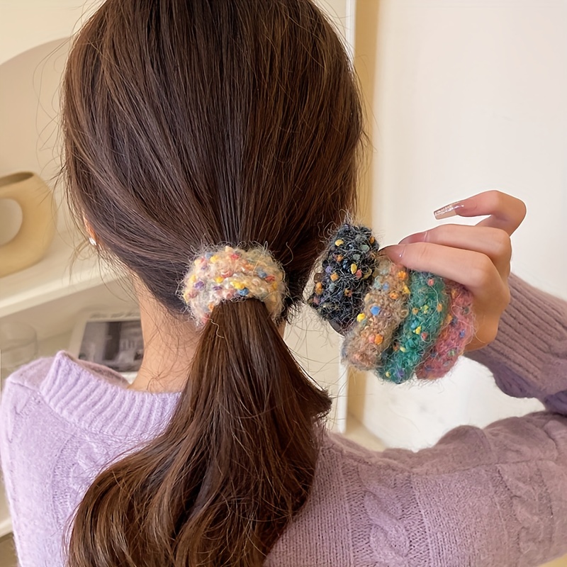 Colorful Ponytail Holders: The Perfect Hair Accessory For - Temu