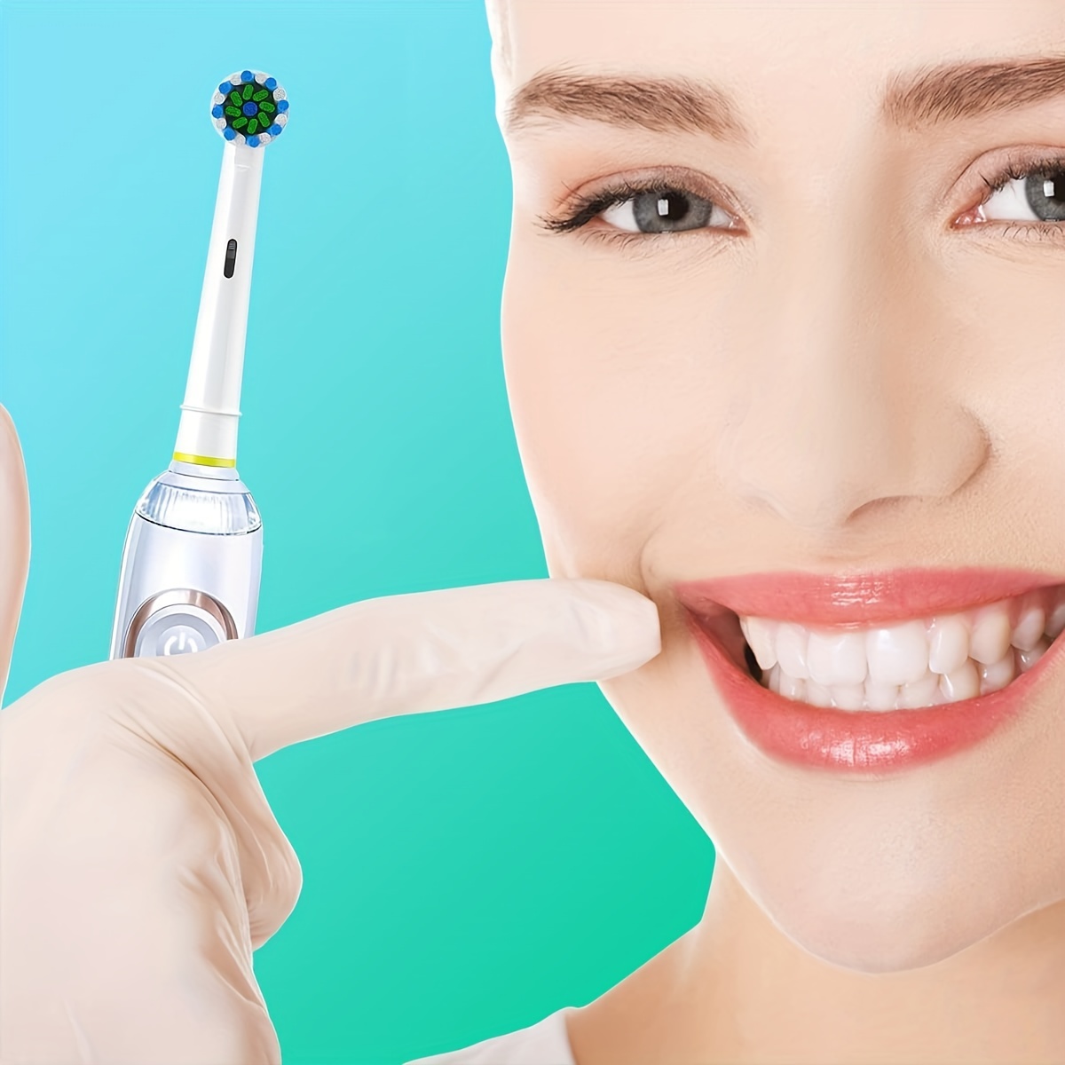 Cabezales de cepillo de repuesto para Oral B, paquete de 4 cabezales de  cepillo eléctrico genéricos cruzados para Oralb Braun, cepillos de dientes